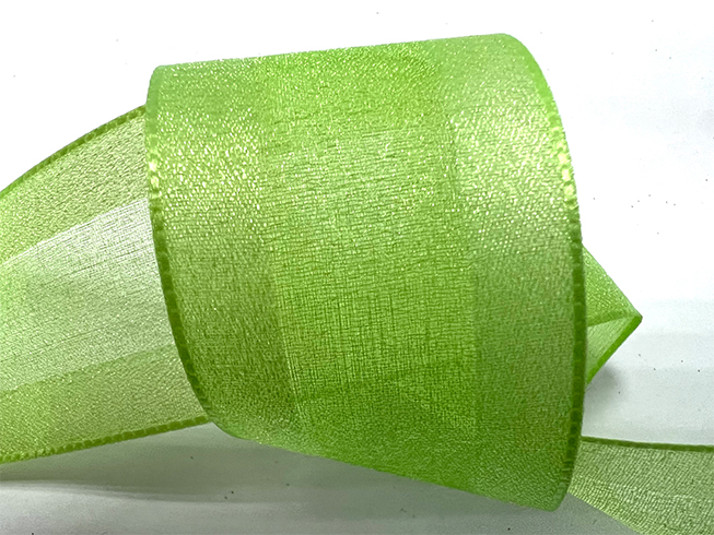 Wired Sheer Organza Ribbon Wholesale, Multiple Patterns